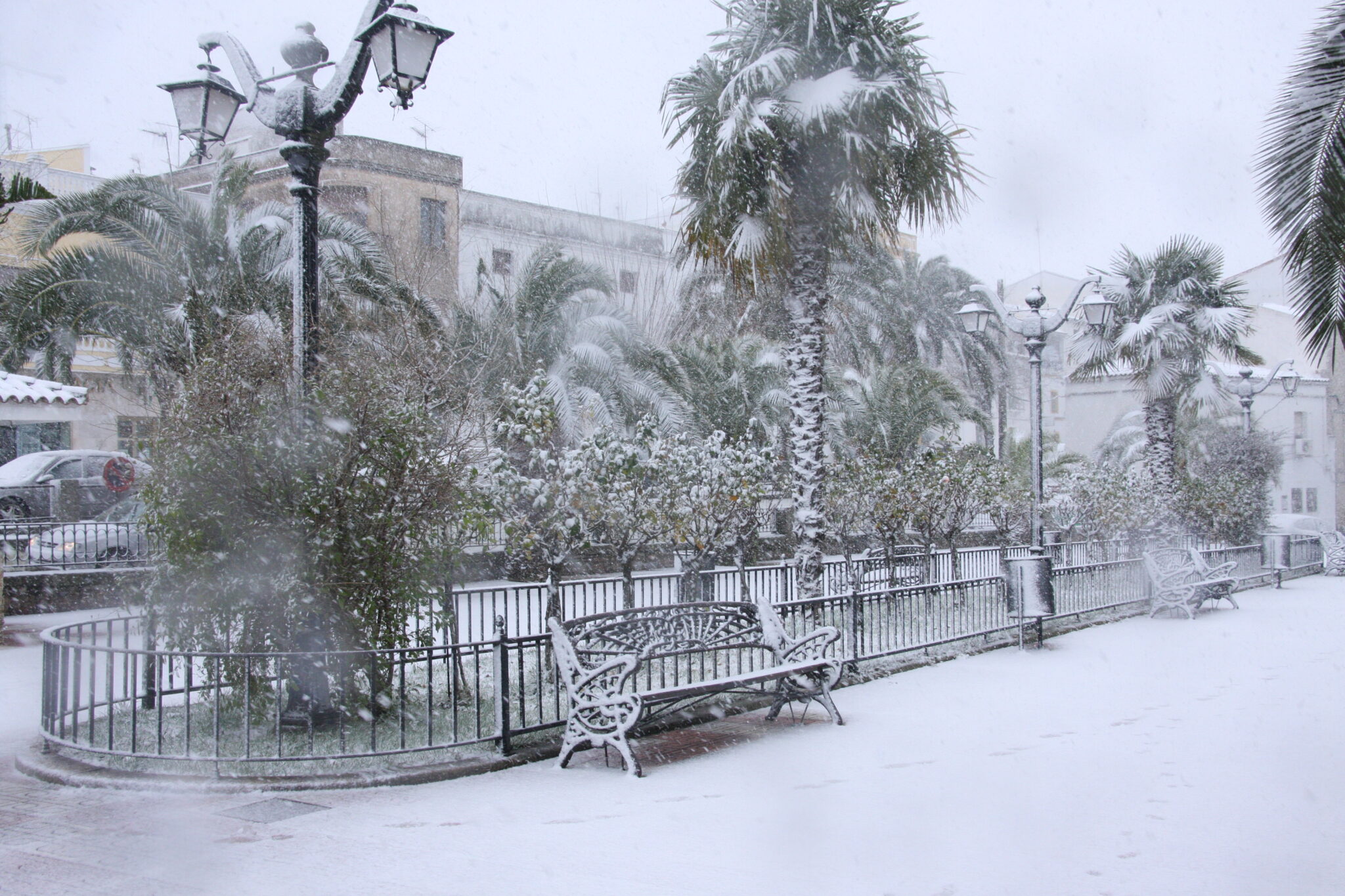 Hoy se cumplen 15 años de la gran nevada en Alburquerque - azagala